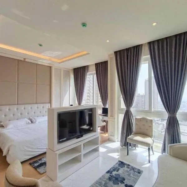 Luxury Leela residence studio apartment, near Bangalore airport,Manyata tech park，位于班加罗尔的酒店