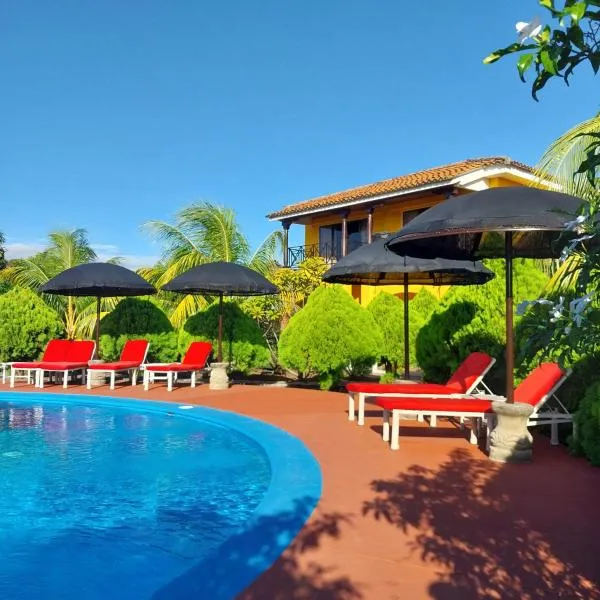 Hotel Jardín Garden de Granada Nicaragua，位于Isletas de Granada的酒店