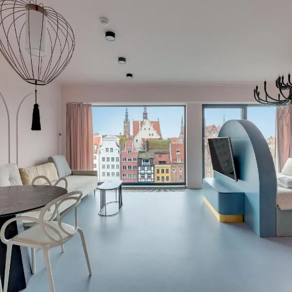 Deo Plaza Basen & Sauna by Grand Apartments，位于格但斯克的酒店