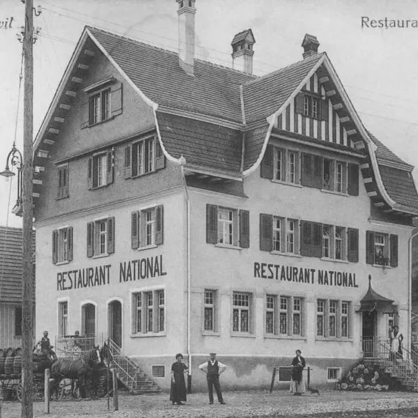 Hotel National，位于Sankt Gallenkappel的酒店