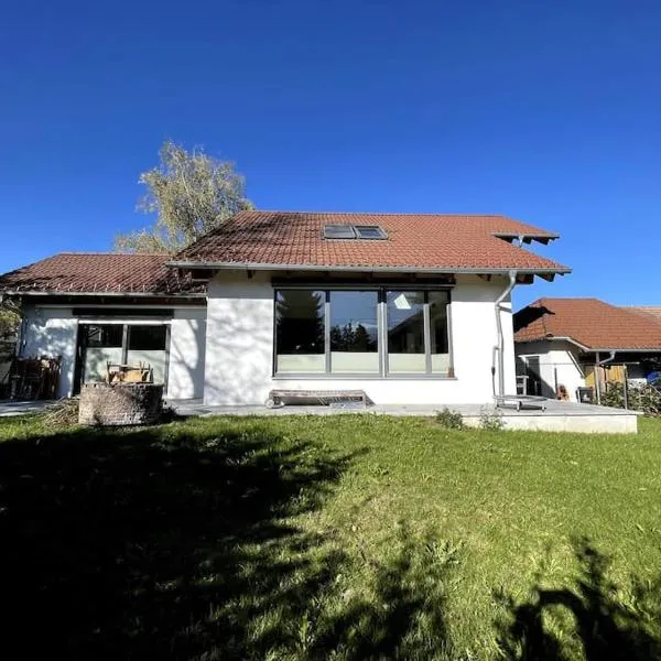 Ganzes Ferienhaus im Allgäu für max 5 Personen，位于Görisried的酒店