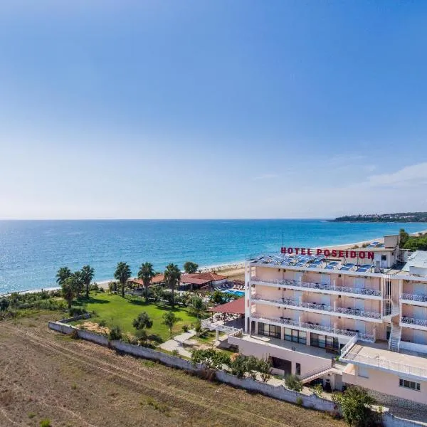 Poseidon Beach Hotel，位于Paralia Kanaliou的酒店