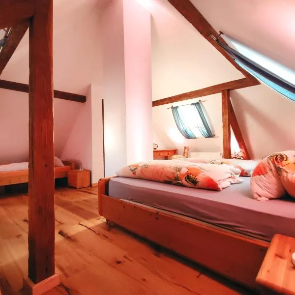 Charmantes Turmzimmer，位于Hochdorf-Assenheim的酒店