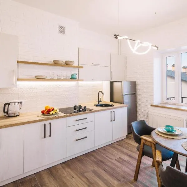 Апартаменти в старому місті з краєвидом на Каньйон та парк，位于卡缅涅茨-波多利斯基的酒店