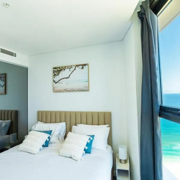 In the heart of Surfers Paradise oceanview cozy 1B Apt 34F，位于谭伯连山的酒店