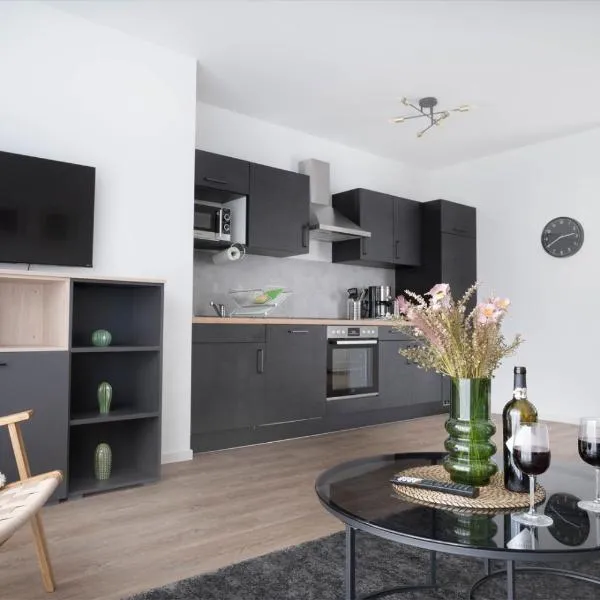 Schicke Apartments in Osnabrück I private Parkplätze I home2share，位于奥斯纳布吕克的酒店