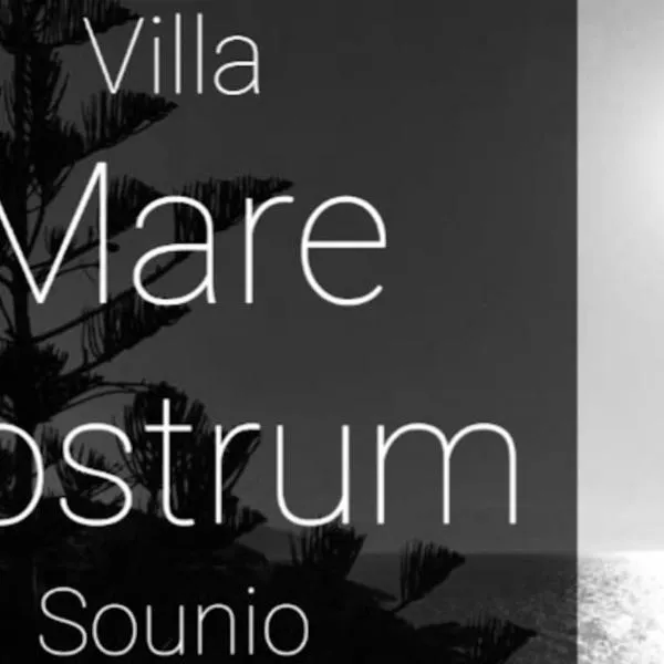 Villa Mare Nostrum Sounio，位于阿纳维索斯的酒店