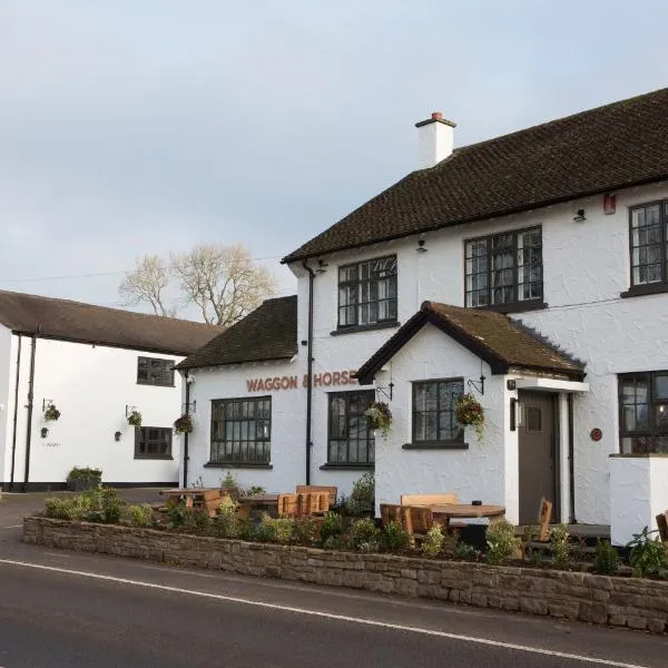 Waggon and Horses, Eaton, Congleton，位于Eaton的酒店