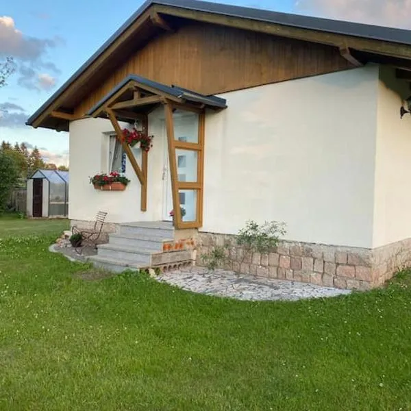 Ferienhaus in Schönheide im schönen Erzgebirge，位于申海德的酒店