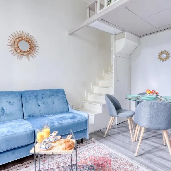 Chic Appartement Climatisé à 10 Minutes de Paris: Confort et Élégance，位于迈松阿尔福的酒店