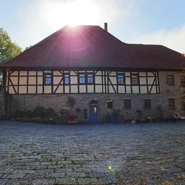 Pension Stadtmühle Allstedt，位于Ziegelroda的酒店