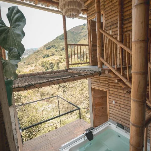 Cabaña campestre para parejas o grupos，位于马尼萨莱斯的酒店