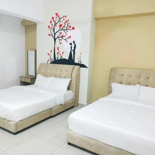 FREE WIFI-FI Travelers HomestySitiawan 5-8pax The Venus Aparment，位于斯里曼绒的酒店