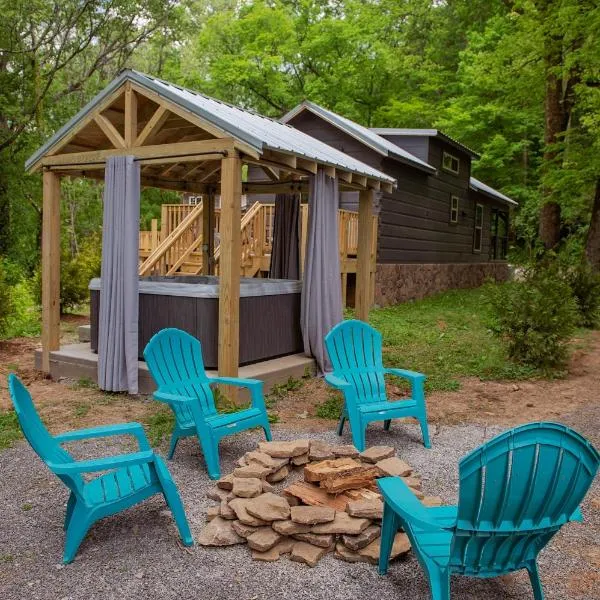 Jake Cabin Luxury Hot Tub Cabin Near Downtown，位于查塔努加的酒店