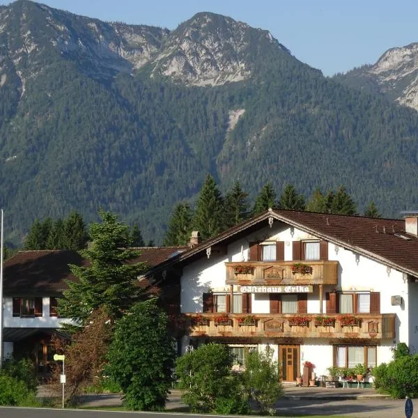 Gästehaus Erika - Chiemgau Karte，位于希格斯多夫的酒店