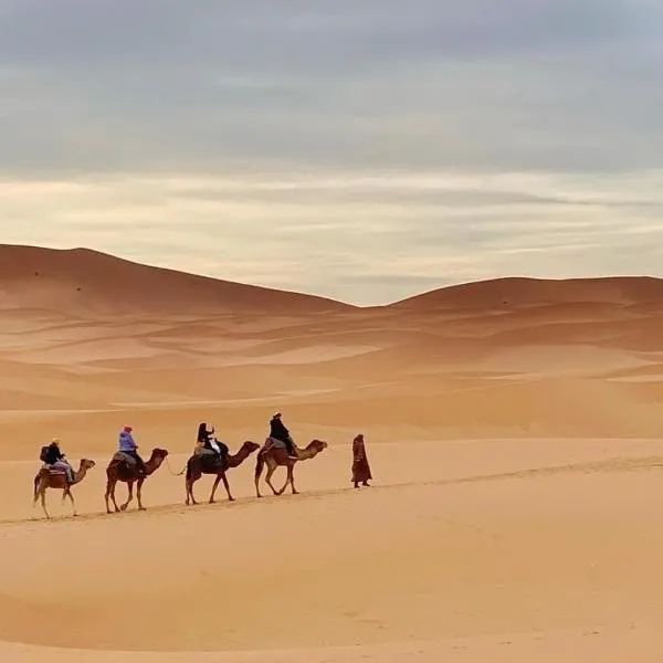 Camp desert nomad tour，位于Tâlhâ的酒店