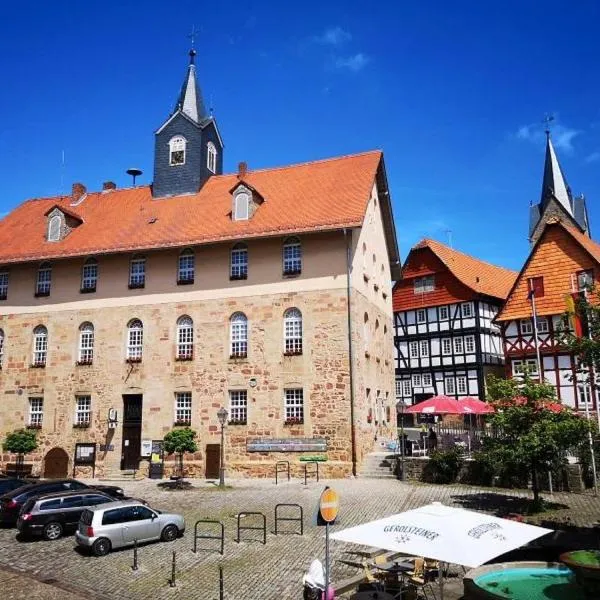 Historischer Marktplatz，位于Spangenberg的酒店