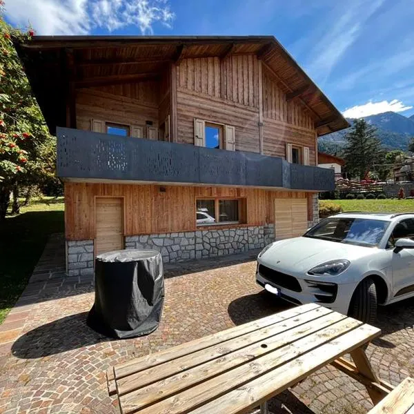 Chalet Bel-Air A due passi dalle piste, con giardino e posto auto，位于帕苏德尔托纳莱的酒店