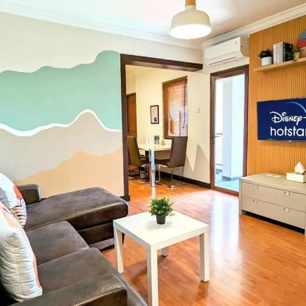 Cottonwood Japandi Apartment at Majesty 1222，位于万隆的酒店