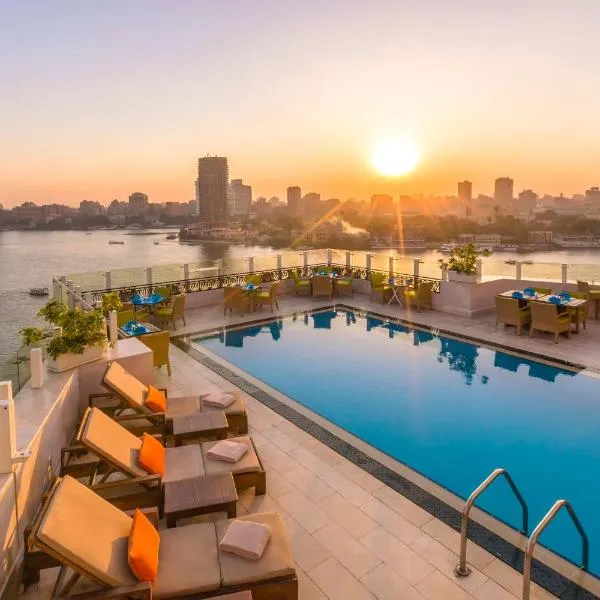 开罗凯宾斯基尼罗酒店，位于Al ‘Ajūzah的酒店