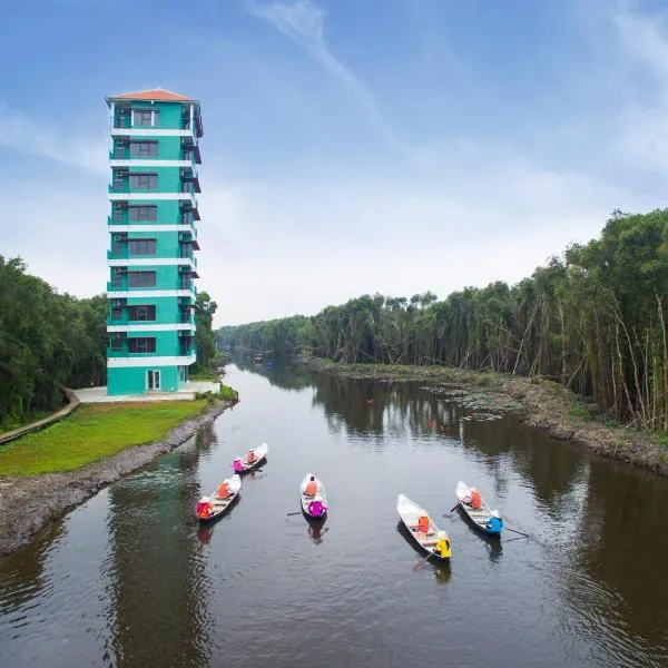 KDL Làng Nổi Tân Lập - Tan Lap Floating Village，位于Mộc Hóa的酒店
