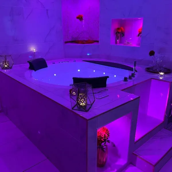 Suite romantique avec jaccuzy à la gare de Montpellier，位于蒙彼利埃的酒店