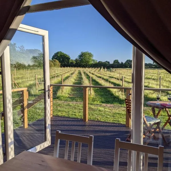 Wolds Wine Estate，位于Normanton on the Wolds的酒店