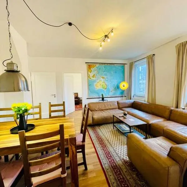 Zentrales Apartment mit großer Terrasse，位于布伦瑞克的酒店