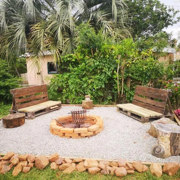 Adorable microcasa a 4km del centro de Maldonado y de playa mansa, en barrio muy tranquilo!，位于马尔多纳多的酒店