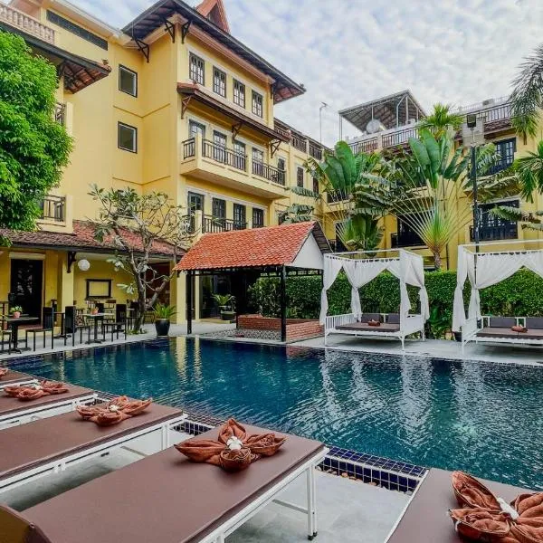 Villa Indochine d'Angkor，位于Tavien的酒店