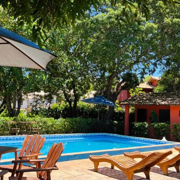 Pousada Canto do sabiá Imbassaí，位于Lagoa Verde的酒店