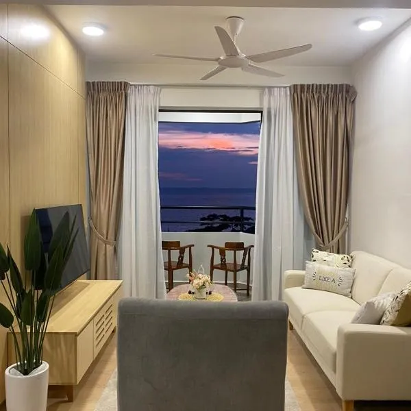 Pantai Puteri Melaka - Seaview 2 Bedroom，位于Kampong Pantai Dusun的酒店