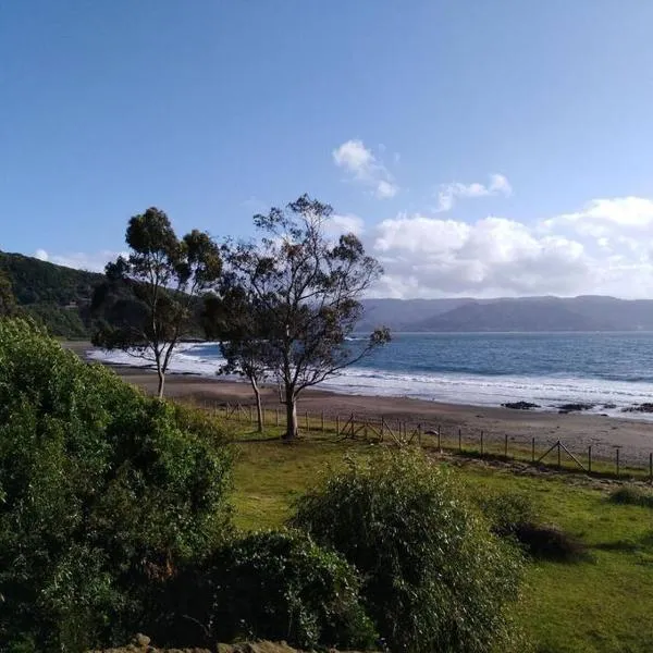 Cabaña a metros de la playa San Ignacio, Niebla，位于Chaihuín的酒店