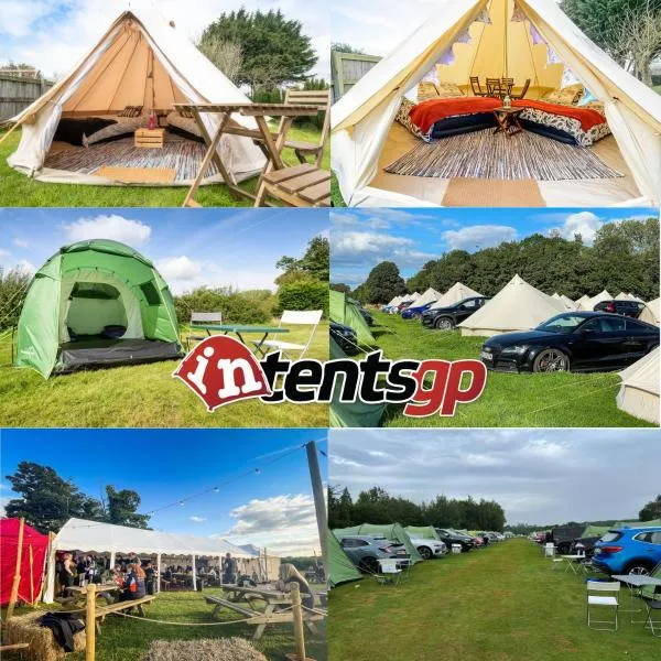 Silverstone Glamping and Pre-Pitched Camping with intentsGP，位于银石的酒店