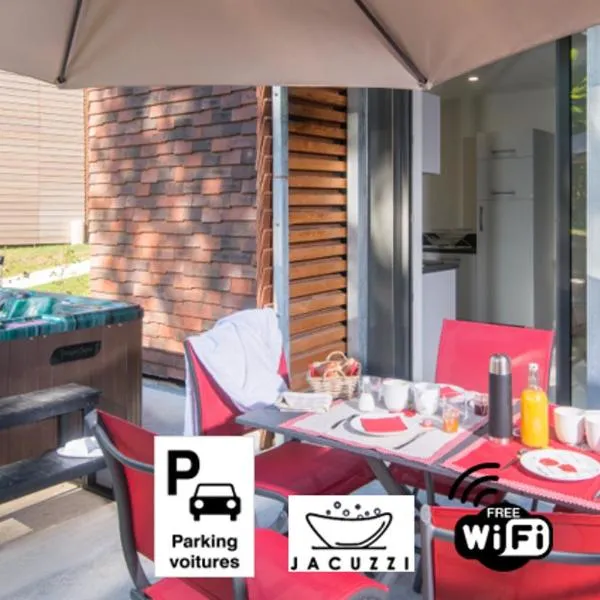 Villa Sunshine avec Jacuzzi Privatif，位于萨尔拉拉卡内达的酒店
