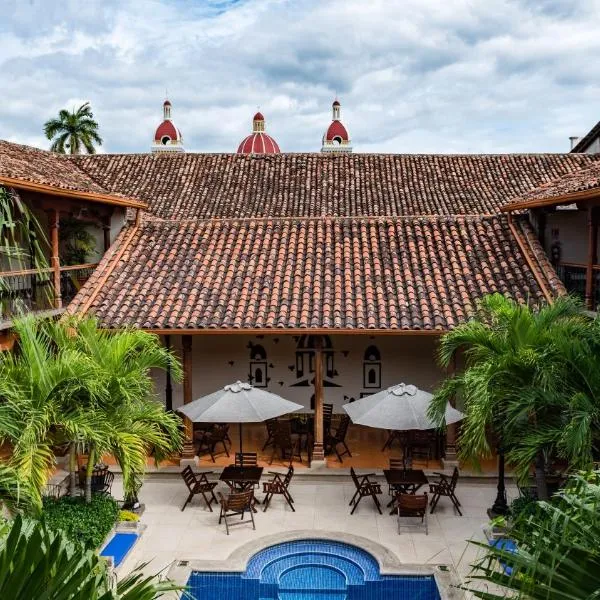 Hotel Plaza Colon - Granada Nicaragua，位于Isletas de Granada的酒店