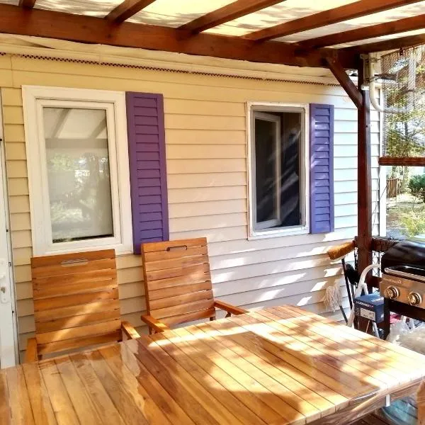 Camping, mobil home équipé proche du lac de Sainte Croix et des gorges du Verdon，位于韦尔东的圣克鲁瓦的酒店