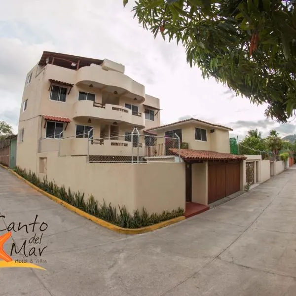 Canto del Mar Hotel - Zihuatanejo - Suites con Cocina，位于锡瓦塔塔内霍的酒店