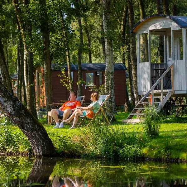 Glamping Limburg - nabij Nationaal Park Hoge Kempen，位于Geistingen的酒店