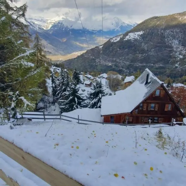 Chalet Les Portes，位于Riddes的酒店