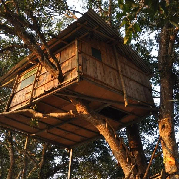 Pemsee's Tree Town - Eco Treehouse Hostel，位于索拉哈的酒店
