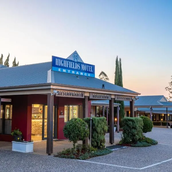 Highfields Motel Toowoomba，位于Oakey的酒店