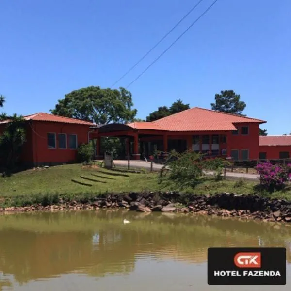 hotel fazenda ctk，位于Venâncio Aires的酒店
