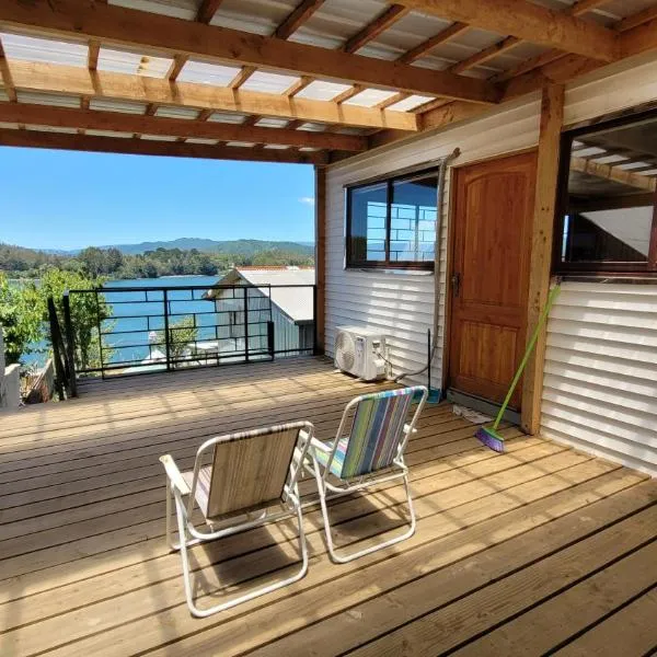 Cabañas con hermosa vista al río camino a Niebla，位于涅夫拉的酒店