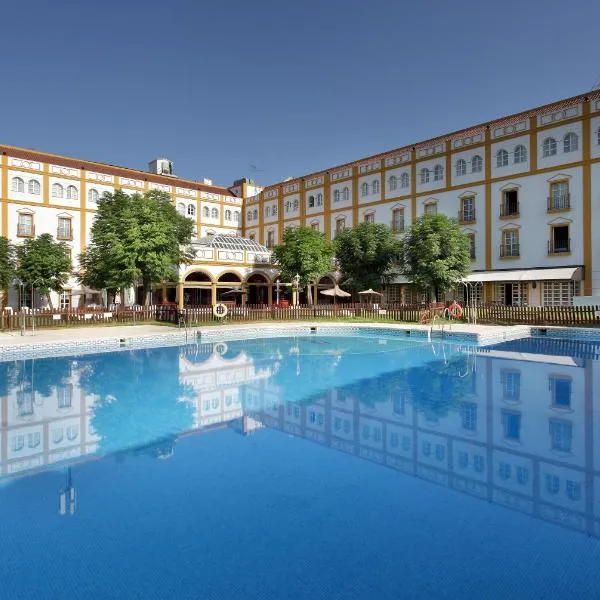 桑卢卡尔大酒店，位于Huévar的酒店