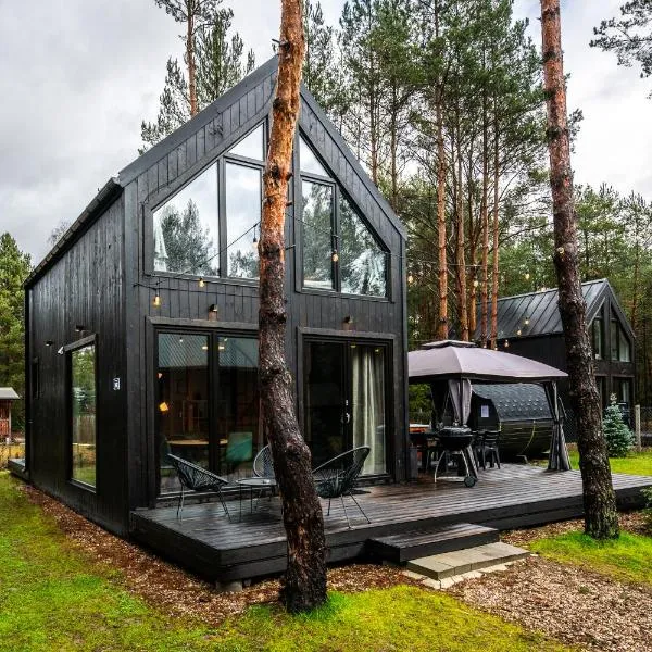 Heban Forest Cabin&SAUNA Starlink，位于维尔加的酒店