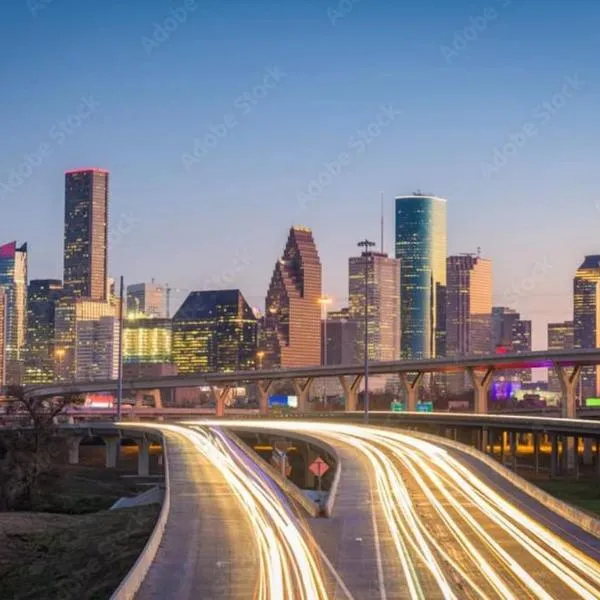 Heart of Houston NRG/TMC Beautiful Studio 77030，位于休斯顿的酒店