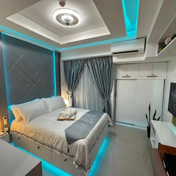 Tinch@Inspiria Cozy Centrally Located Studio Unit with Balcony in the heart of Davao City. Beside Abreeza Mall，位于达沃市的酒店