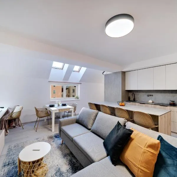 Apartmán Barborka - Rezidence K Lanovce，位于亚希莫夫的酒店