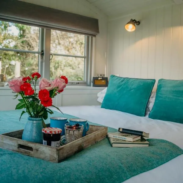 Blatchford Briar - Award Winning Private Shephards Huts with their own Secluded Hot Tubs，位于Milton Abbot的酒店